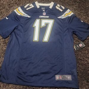 NIKE On The Field San Diego Chargers Phillip Rivers #17 Men' Football Jersey XL
